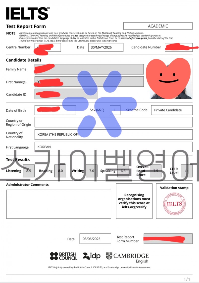 아이엘츠 스피킹 강추합니다! - 화상영어 후기 | 스카이벨